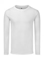 Heren T-shirt LS Fruit of the Loom Iconic 150 Classic 61-446-0 White